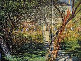 Monet's Garden at Vetheuil by Claude Monet